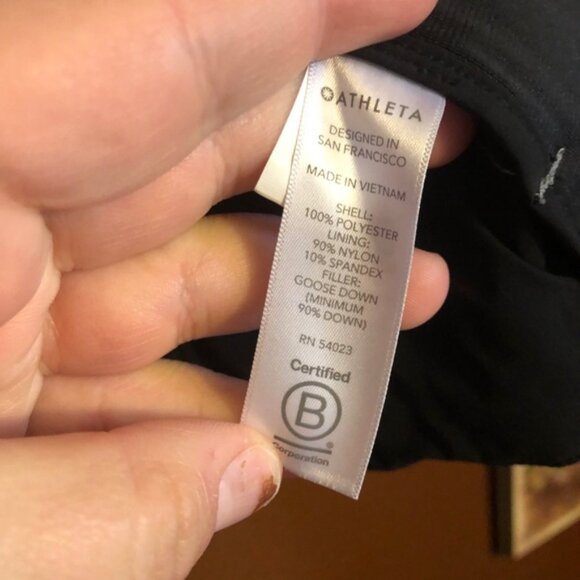 Rare Athleta Gray Reflective Vest - Picture 5 of 8